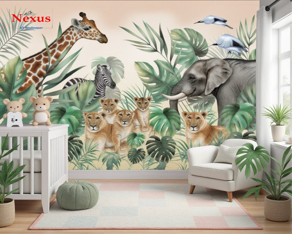 3D Wallpaper Safari Dreams SKU# WAL0741